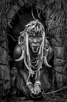 Mursi Tribeswoman © Mary Kirkby - 1st.=