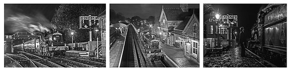 Bewdley Station at Night © Malcolm Ranieri 2nd =