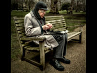Another Cold Lunch in the Park © Dick Prior - 3rd=