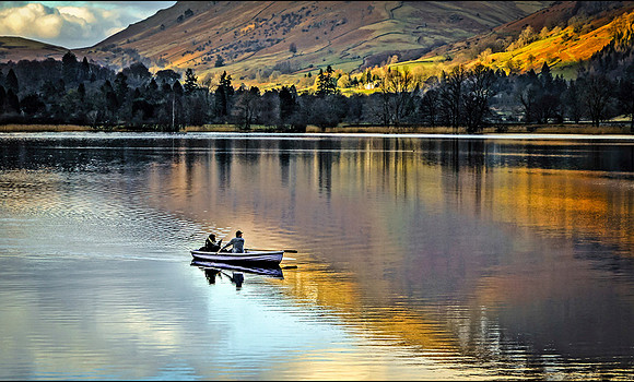 Boating On The Lake © Brian Cole 2nd =