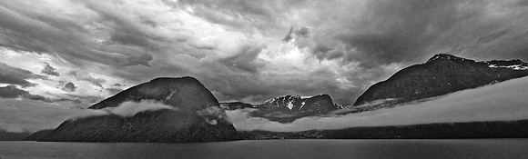 Sognafjord at dusk © Andrew Dow - C