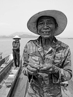 Mekong boatman © John Edwards 2nd