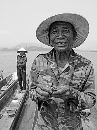 Mekong boatman © John Edwards 2nd