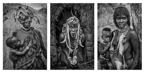 Ethiopian Tribeswomen © Mary Kirkby 1st