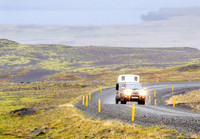 Climbing the gravel road © David P Howard