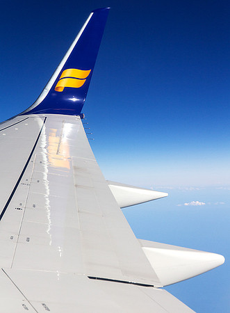 Iceland Air at 40,000 feet © David P Howard