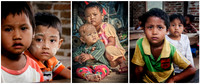 Burmese Street Children © Dick Prior 4th=