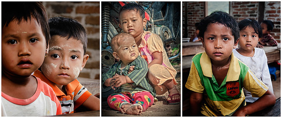 Burmese Street Children © Dick Prior 4th=