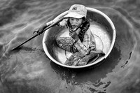 Tonle Sap girl © Dick Prior 2nd