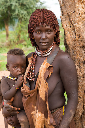 Hamar Tribeswoman © Mary Kirkby - C
