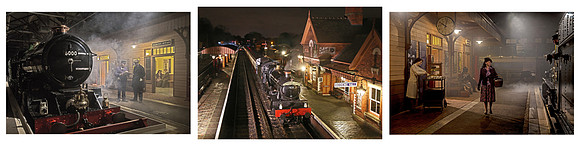 Night Time on the Railway © Malcolm Ranieri 1st