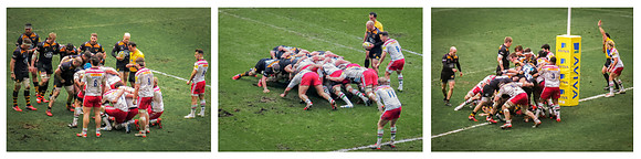 Wasps Win with a Penalty Try © Fred Reeve 3rd Novice
