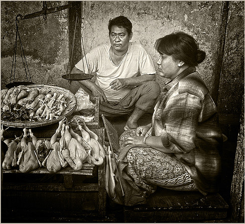 Yangon Meat Market © Dick Prior - 1st