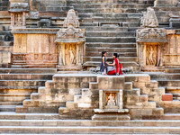 Pattan Step Well © Dick Prior - 1st.