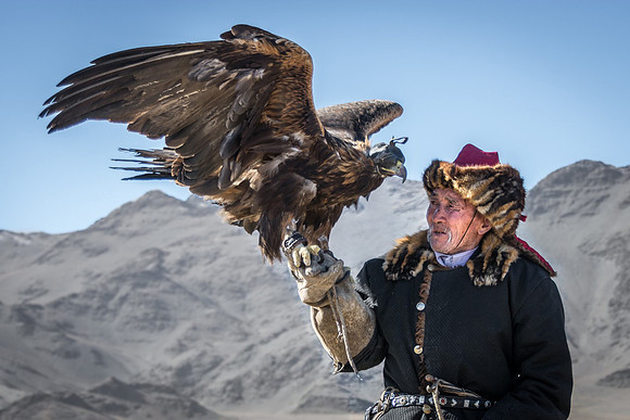 Veteran Eagle Hunter © Mary Kirkby - 2nd.=