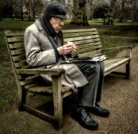 Another Cold Lunch in the Park © Dick Prior - HC