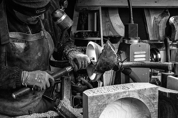 07 Wood Turner © Phil Welch