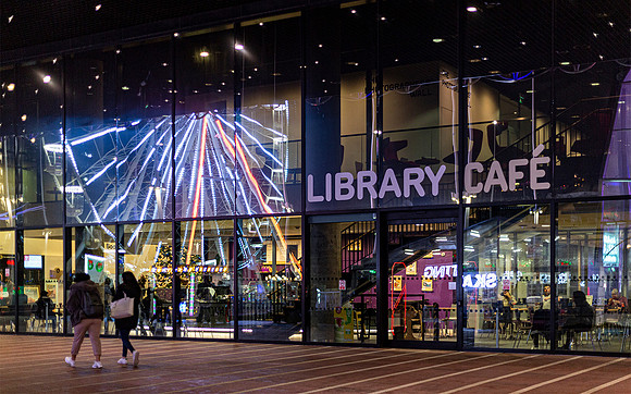 Library Cafe © David P Howard