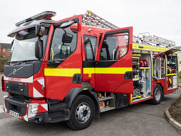 Fire Engine at Bishopton Open Day © David P Howard
