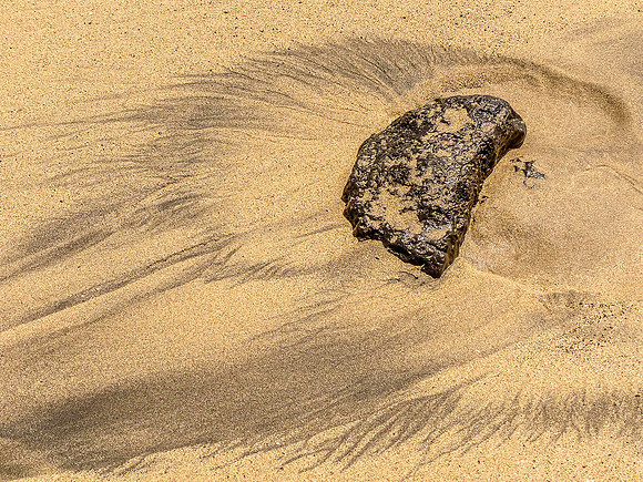 Patterns in the sand © Heather Wood - HC