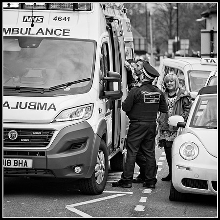 An Incident © Michael Robertson-Smith