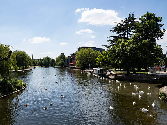 RST from Tramway Bridge by Cliff Armstrong