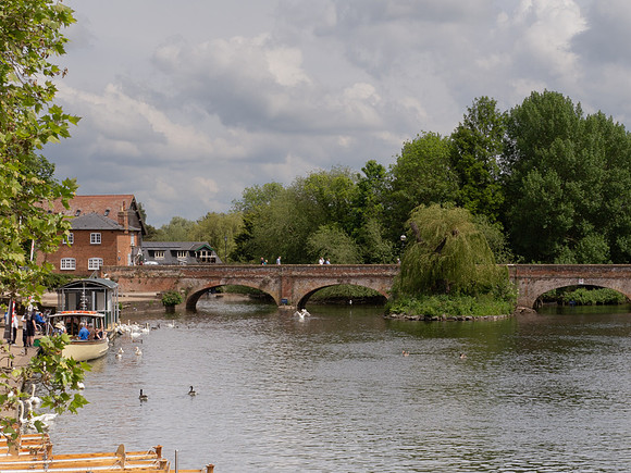 Tramway Bridge from RST Terrace by Pat Dexter