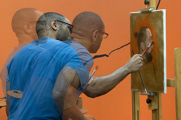 Artist at Work © John Hobson (19 points)